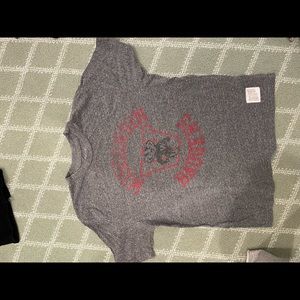 Wisconsin T Shirt youth large fits womens xs/s